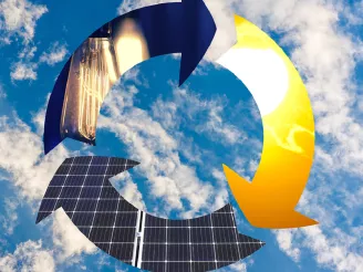 Circular economy illustration